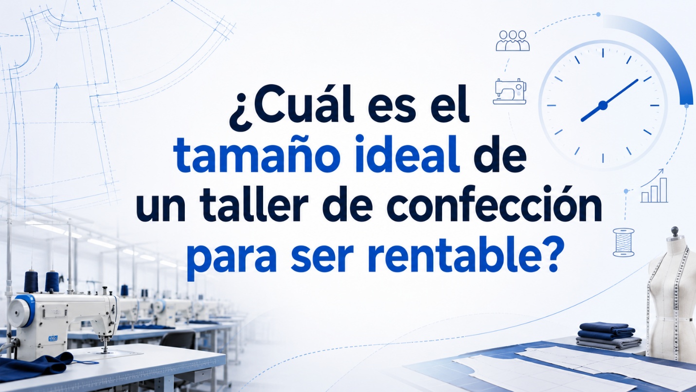 Cuál es el tamaño ideal de un taller de confección para ser rentable